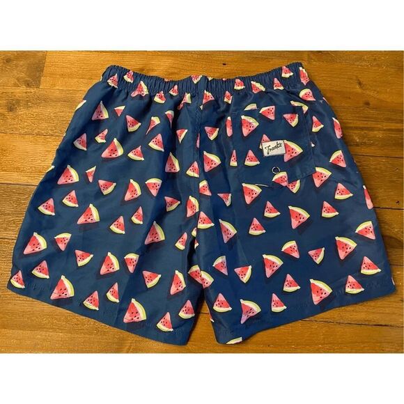 Franks M NWT blue midnight watermelon swim trunks shorts Australian bottoms - Picture 5 of 5